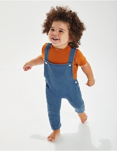 B-BZ56-Baby Rocks Denim Dungarees